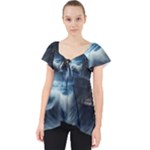 House Waves Storm Lace Front Dolly Top