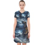 House Waves Storm Adorable in Chiffon Dress
