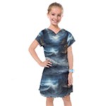 House Waves Storm Kids  Drop Waist Dress