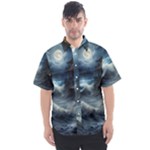 House Waves Storm Men s Short Sleeve Shirt