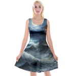 House Waves Storm Reversible Velvet Sleeveless Dress