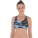 House Waves Storm Cross String Back Sports Bra