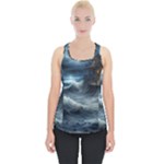 House Waves Storm Piece Up Tank Top