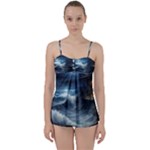 House Waves Storm Babydoll Tankini Set
