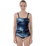 House Waves Storm Twist Front Tankini Set
