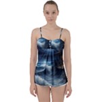 House Waves Storm Babydoll Tankini Top