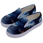 House Waves Storm Kids  Canvas Slip Ons
