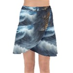 House Waves Storm Wrap Front Skirt