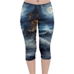 House Waves Storm Velvet Capri Leggings 