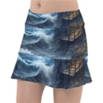 House Waves Storm Classic Tennis Skirt