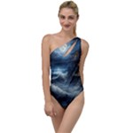 House Waves Storm To One Side Swimsuit