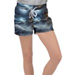 House Waves Storm Women s Velour Lounge Shorts