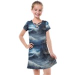 House Waves Storm Kids  Cross Web Dress