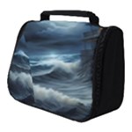 House Waves Storm Full Print Travel Pouch (Small)