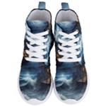 House Waves Storm Women s Lightweight High Top Sneakers