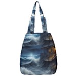 House Waves Storm Center Zip Backpack