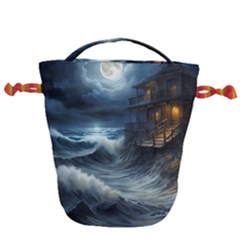 Drawstring Bucket Bag 