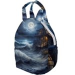 House Waves Storm Travel Backpack