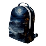 House Waves Storm Flap Pocket Backpack (Large)