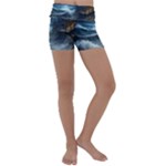 House Waves Storm Kids  Lightweight Velour Yoga Shorts
