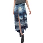 House Waves Storm Velour Split Maxi Skirt