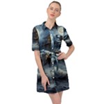 House Waves Storm Belted Shirt Dress