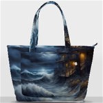 House Waves Storm Back Pocket Shoulder Bag 