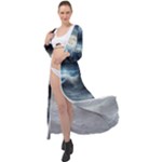 House Waves Storm Maxi Chiffon Beach Wrap