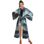 House Waves Storm Maxi Kimono