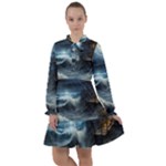 House Waves Storm All Frills Chiffon Dress