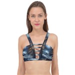 House Waves Storm Cage Up Bikini Top
