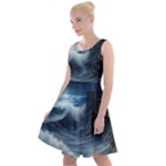 House Waves Storm Knee Length Skater Dress