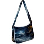 House Waves Storm Zip Up Shoulder Bag