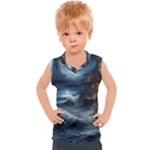 House Waves Storm Kids  Sport Tank Top