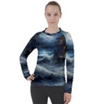 House Waves Storm Women s Pique Long Sleeve T-Shirt