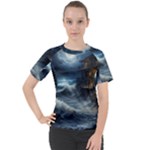 House Waves Storm Women s Sport Raglan T-Shirt