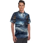 House Waves Storm Men s Polo T-Shirt