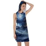 House Waves Storm Racer Back Hoodie Dress