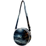 House Waves Storm Crossbody Circle Bag
