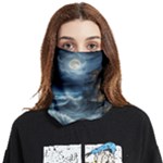 House Waves Storm Face Covering Bandana (Two Sides)