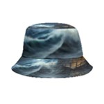 House Waves Storm Inside Out Bucket Hat