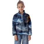 House Waves Storm Kids  Half Zip Hoodie