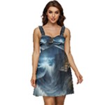 House Waves Storm Ruffle Strap Babydoll Chiffon Dress