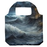 House Waves Storm Premium Foldable Grocery Recycle Bag
