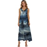 House Waves Storm V-Neck Sleeveless Loose Fit Overalls
