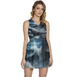House Waves Storm Sleeveless High Waist Mini Dress