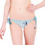 Swan Flying Bird Wings Waves Grass Bikini Bottoms