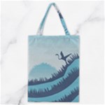 Swan Flying Bird Wings Waves Grass Classic Tote Bag
