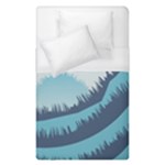 Swan Flying Bird Wings Waves Grass Duvet Cover (Single Size)