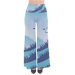 Swan Flying Bird Wings Waves Grass So Vintage Palazzo Pants